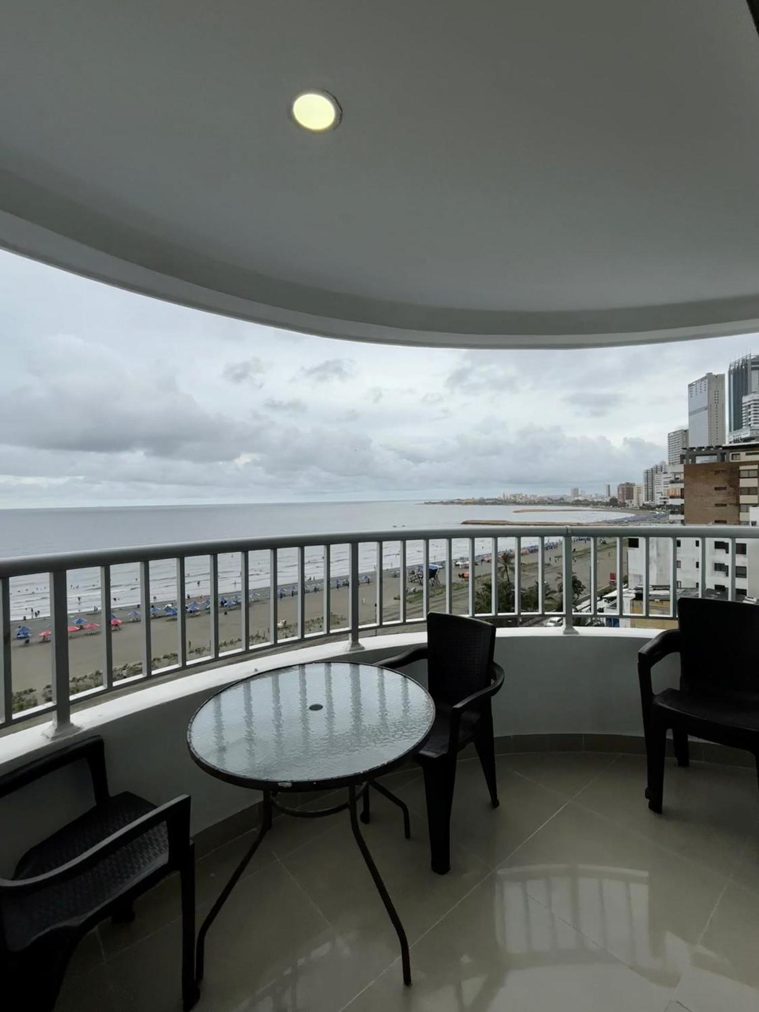 Paraiso En Bocagrande Con Vista Al Mar Cartagena Eksteriør bilde