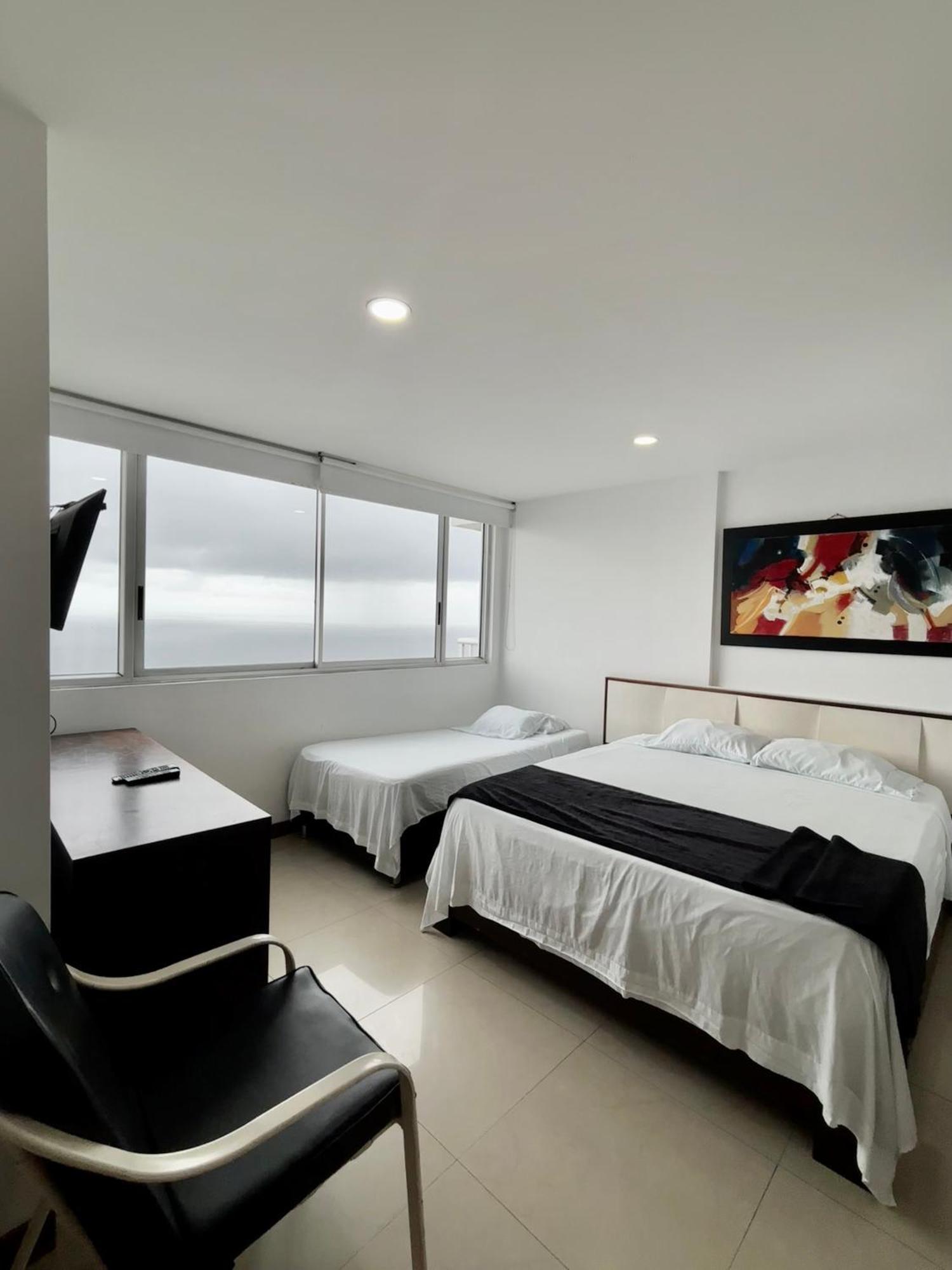 Paraiso En Bocagrande Con Vista Al Mar Cartagena Eksteriør bilde