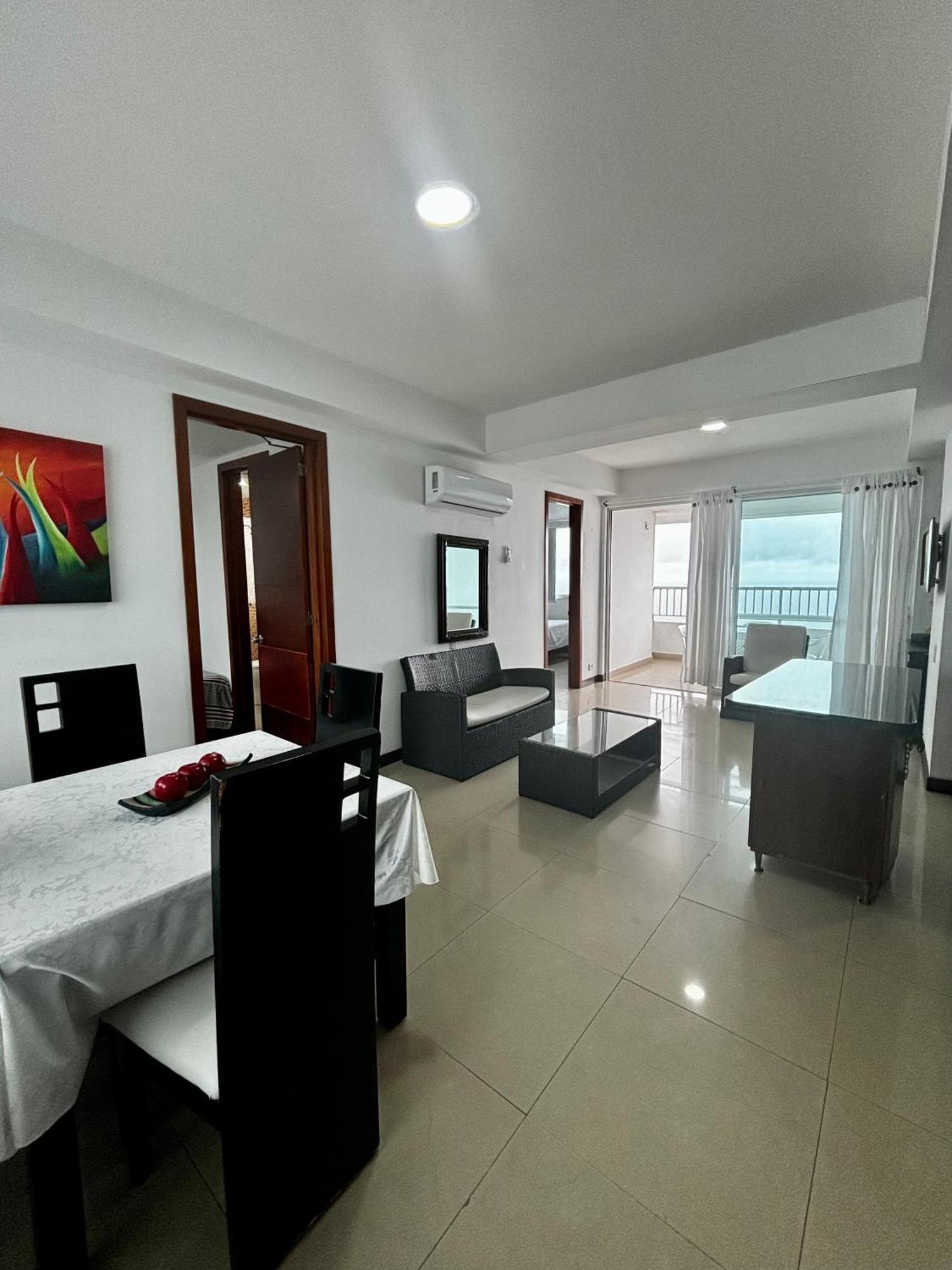 Paraiso En Bocagrande Con Vista Al Mar Cartagena Eksteriør bilde