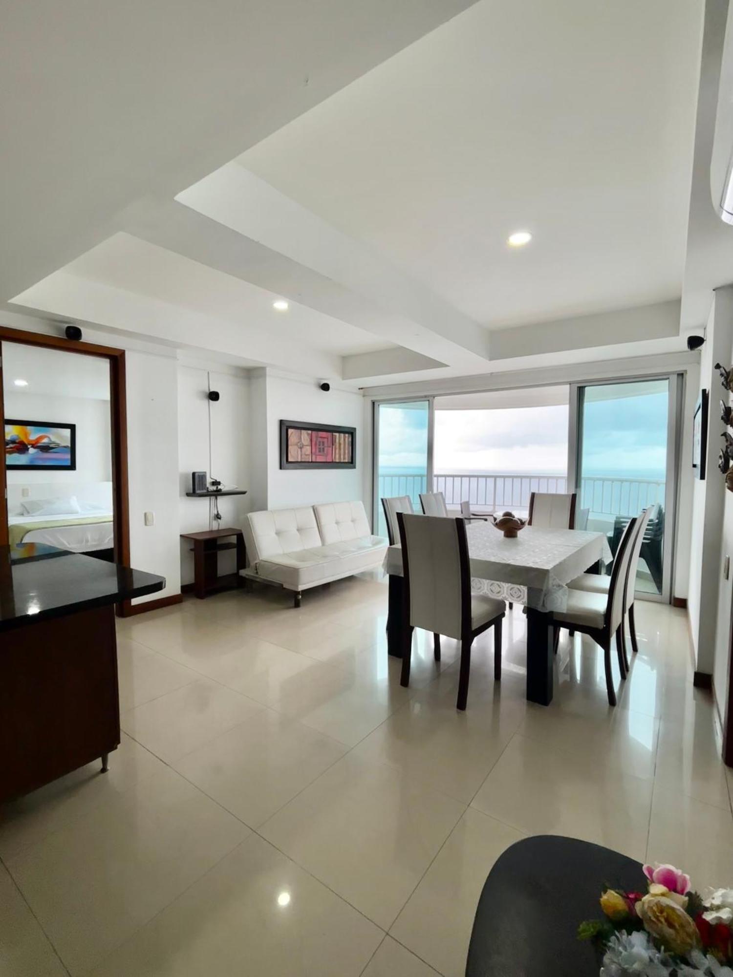 Paraiso En Bocagrande Con Vista Al Mar Cartagena Eksteriør bilde