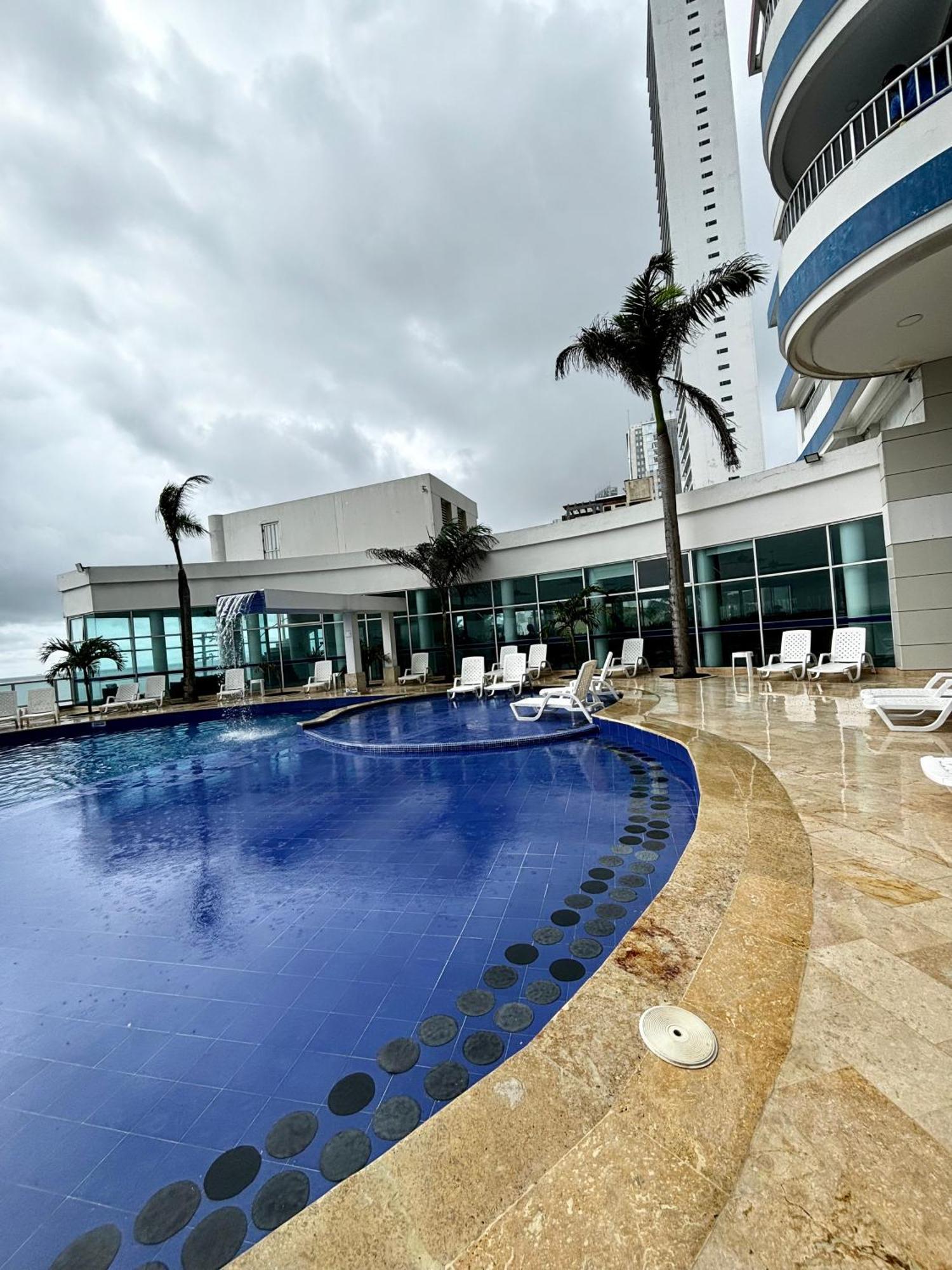 Paraiso En Bocagrande Con Vista Al Mar Cartagena Eksteriør bilde