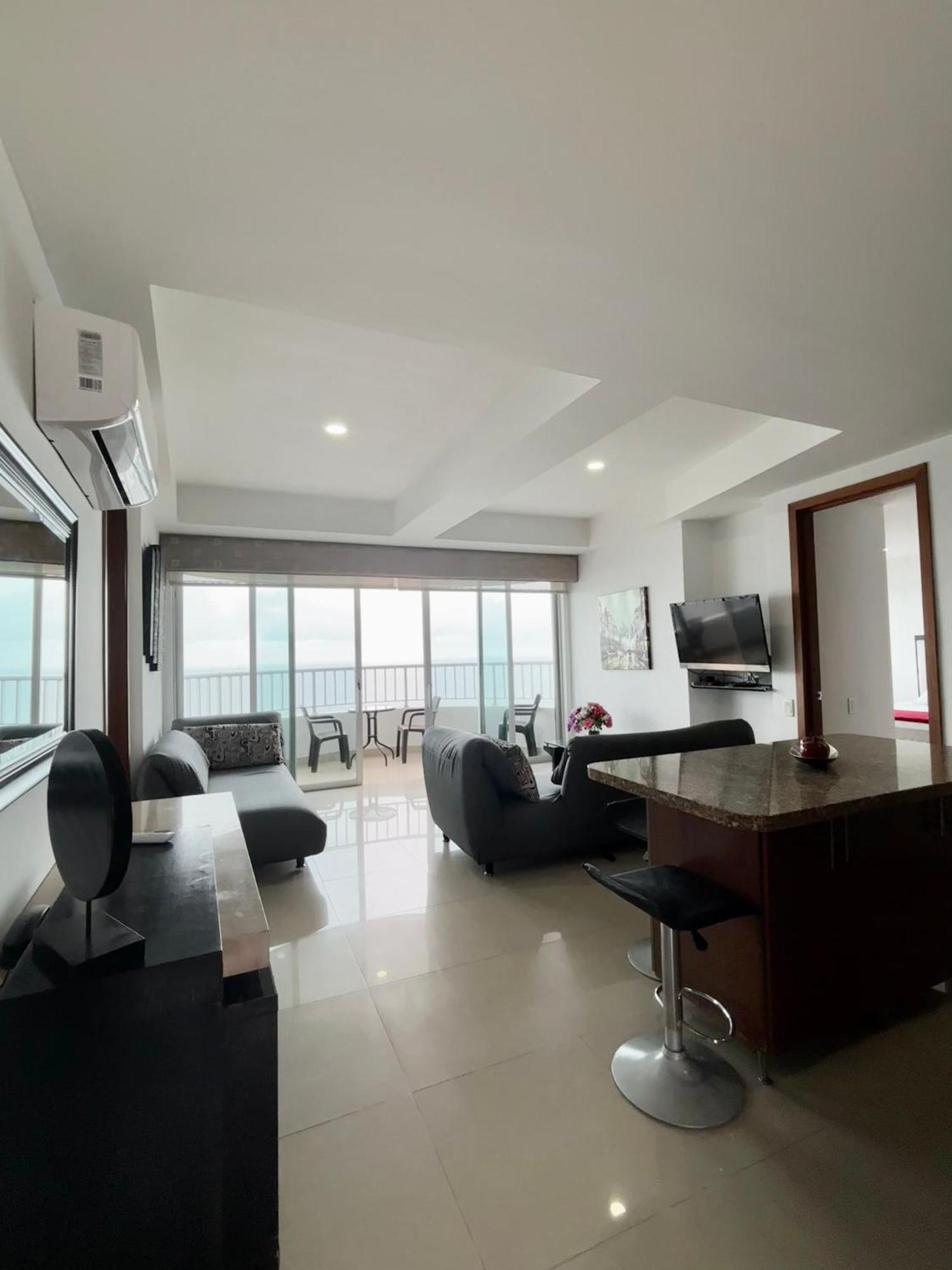 Paraiso En Bocagrande Con Vista Al Mar Cartagena Eksteriør bilde