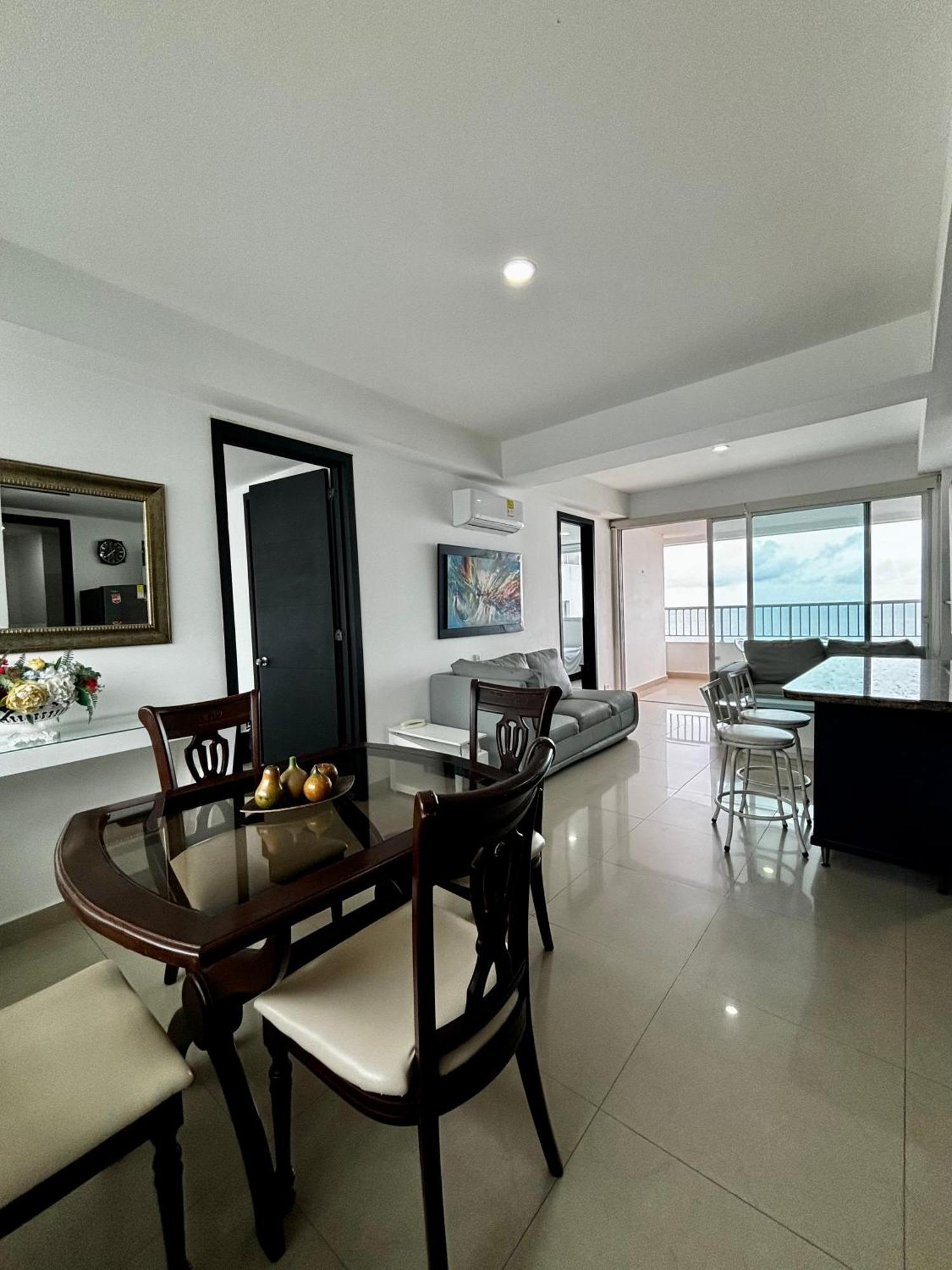 Paraiso En Bocagrande Con Vista Al Mar Cartagena Eksteriør bilde