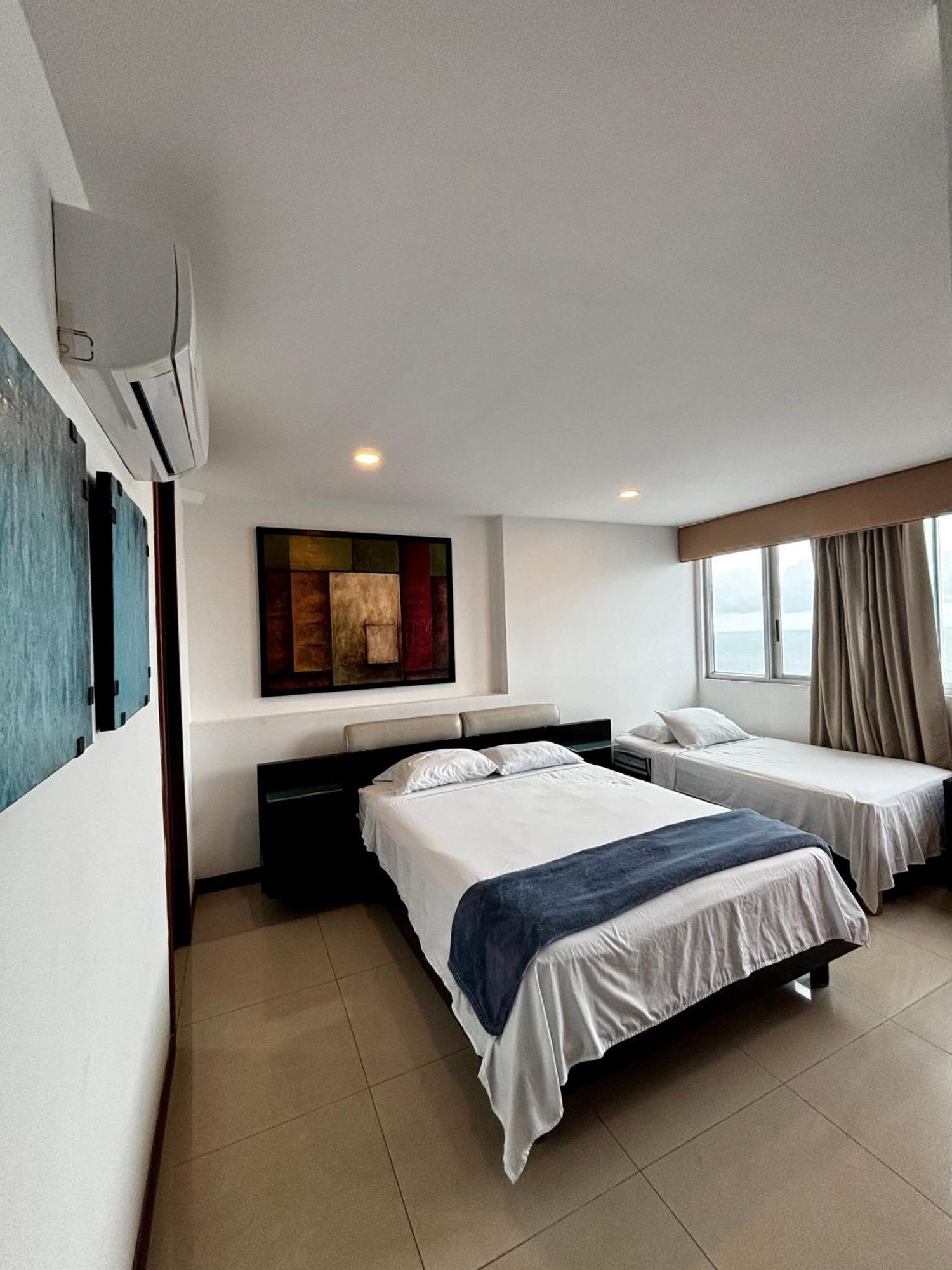 Paraiso En Bocagrande Con Vista Al Mar Cartagena Eksteriør bilde