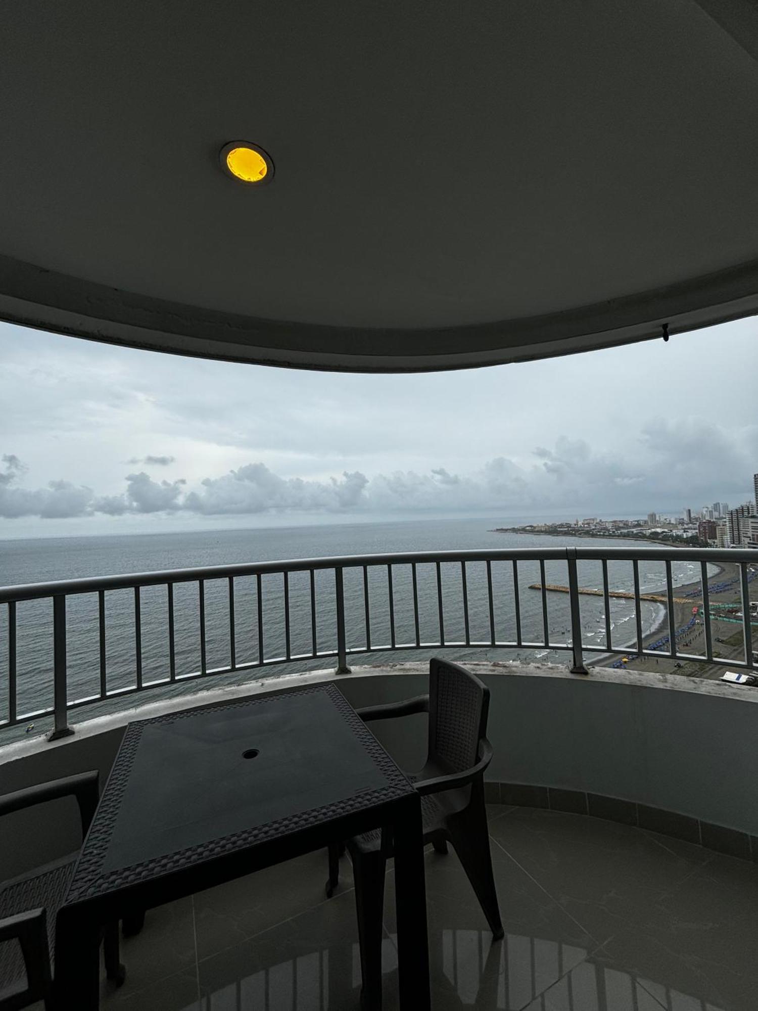 Paraiso En Bocagrande Con Vista Al Mar Cartagena Eksteriør bilde