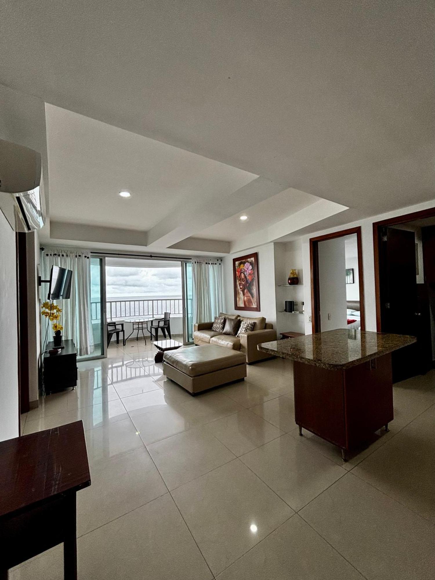Paraiso En Bocagrande Con Vista Al Mar Cartagena Eksteriør bilde