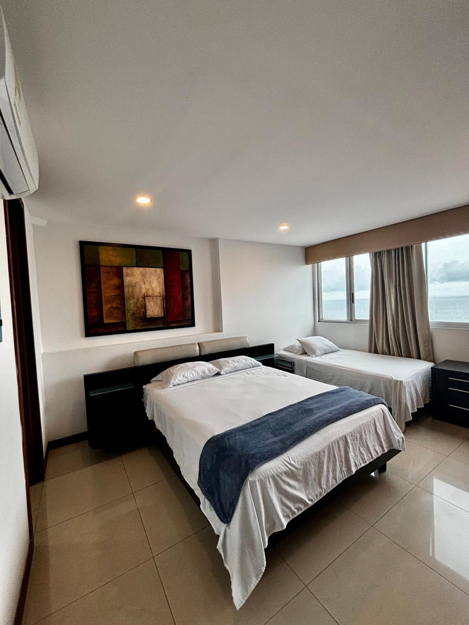Paraiso En Bocagrande Con Vista Al Mar Cartagena Eksteriør bilde