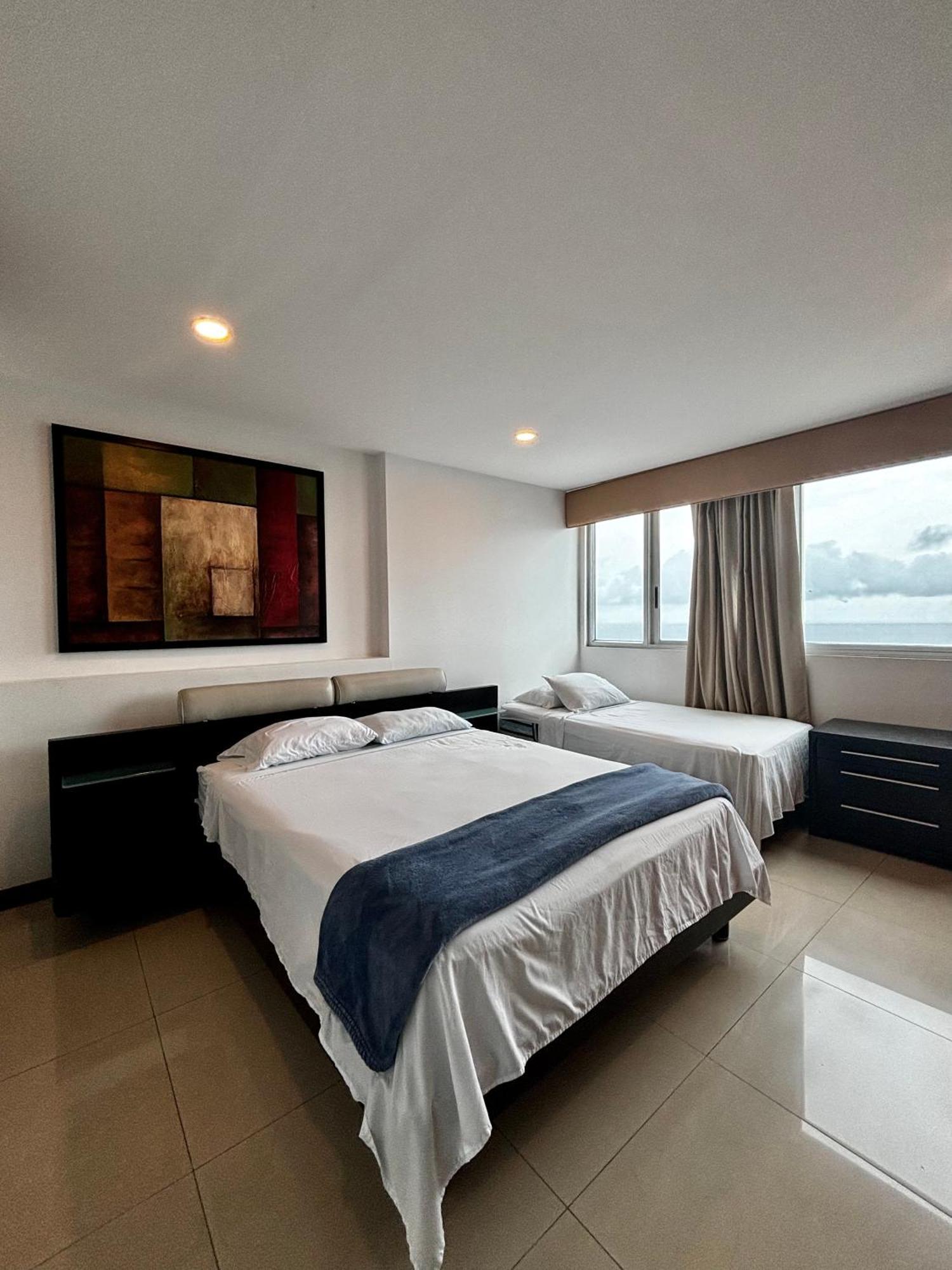 Paraiso En Bocagrande Con Vista Al Mar Cartagena Eksteriør bilde