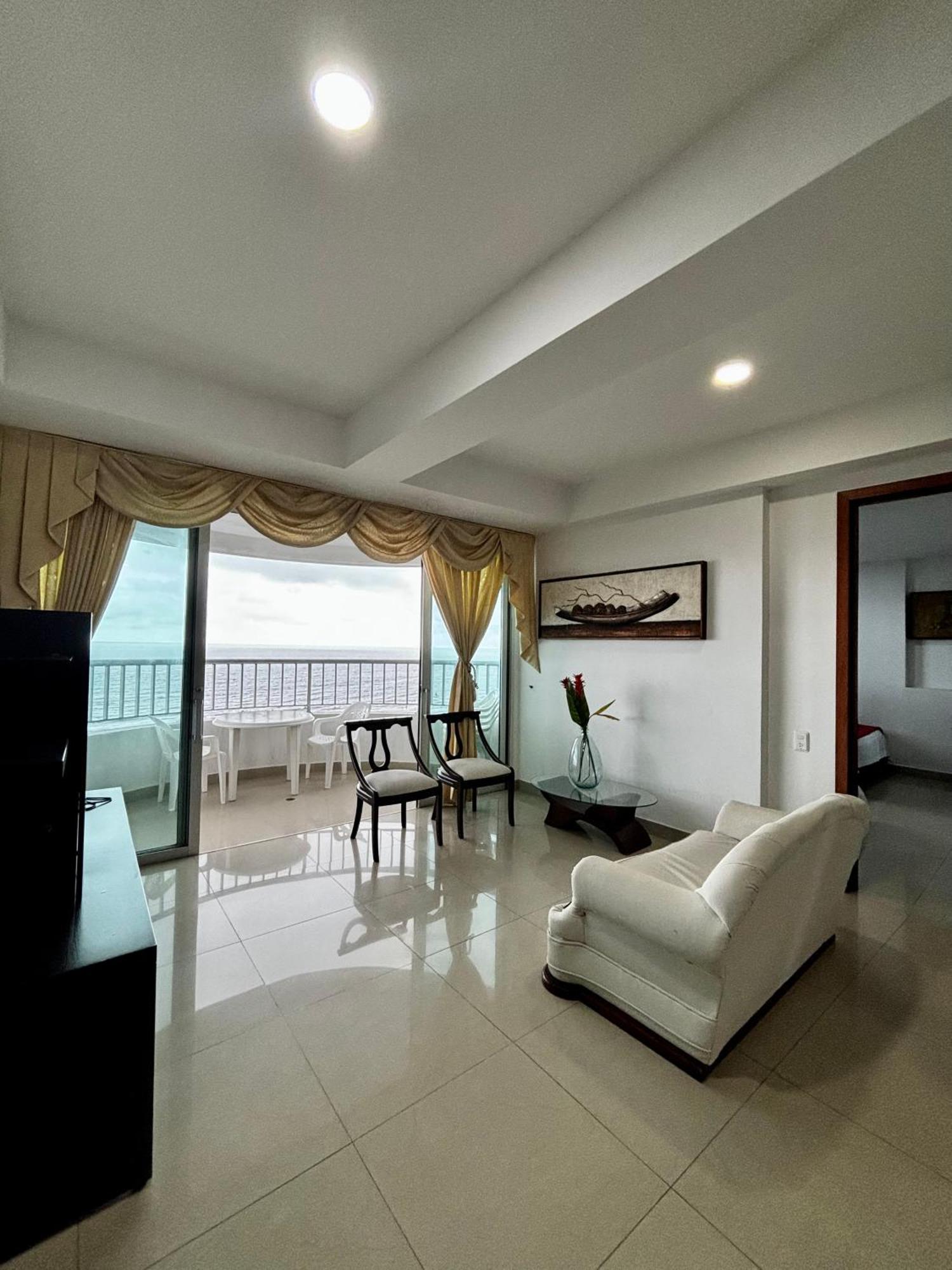 Paraiso En Bocagrande Con Vista Al Mar Cartagena Eksteriør bilde