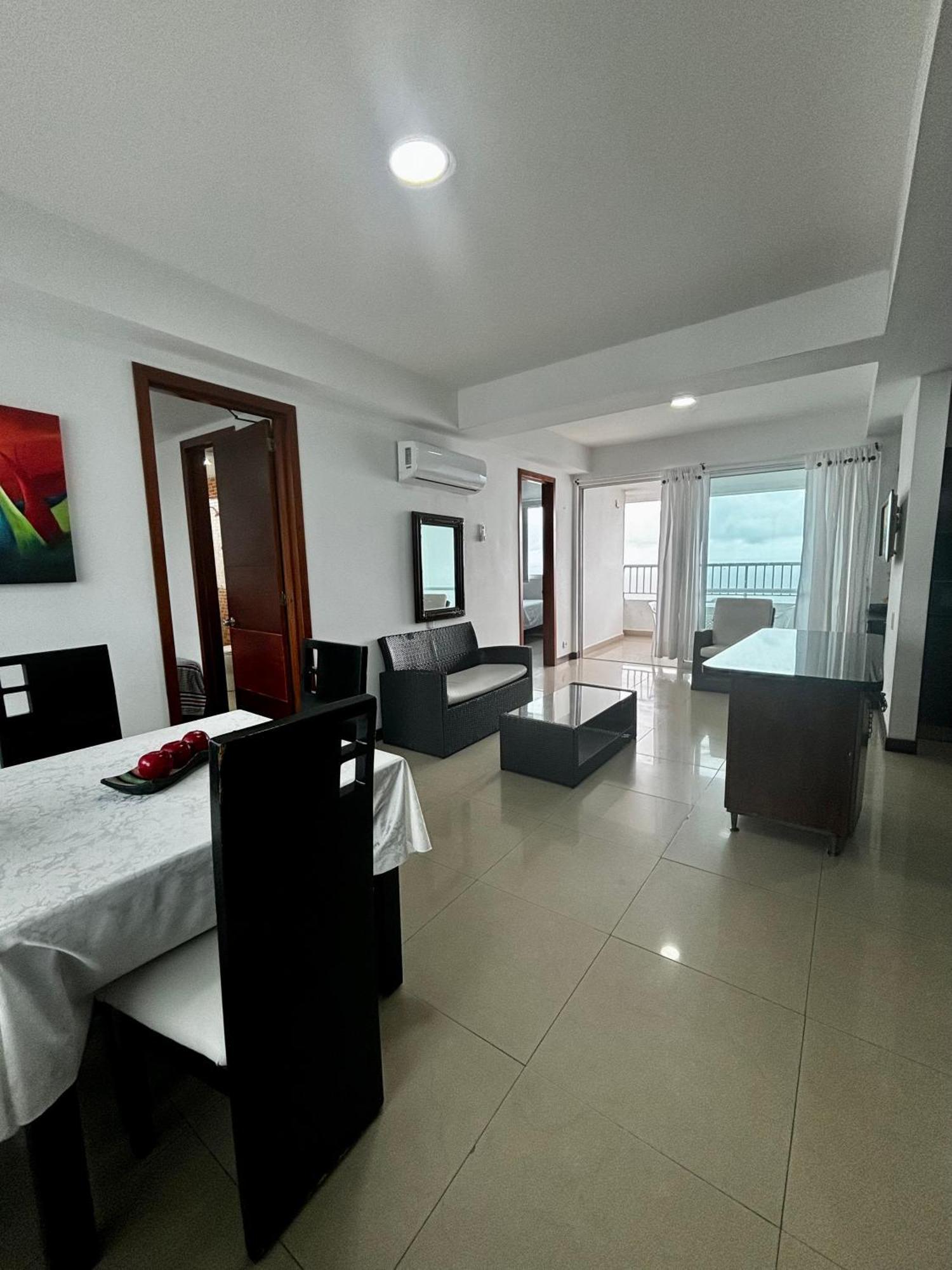 Paraiso En Bocagrande Con Vista Al Mar Cartagena Eksteriør bilde
